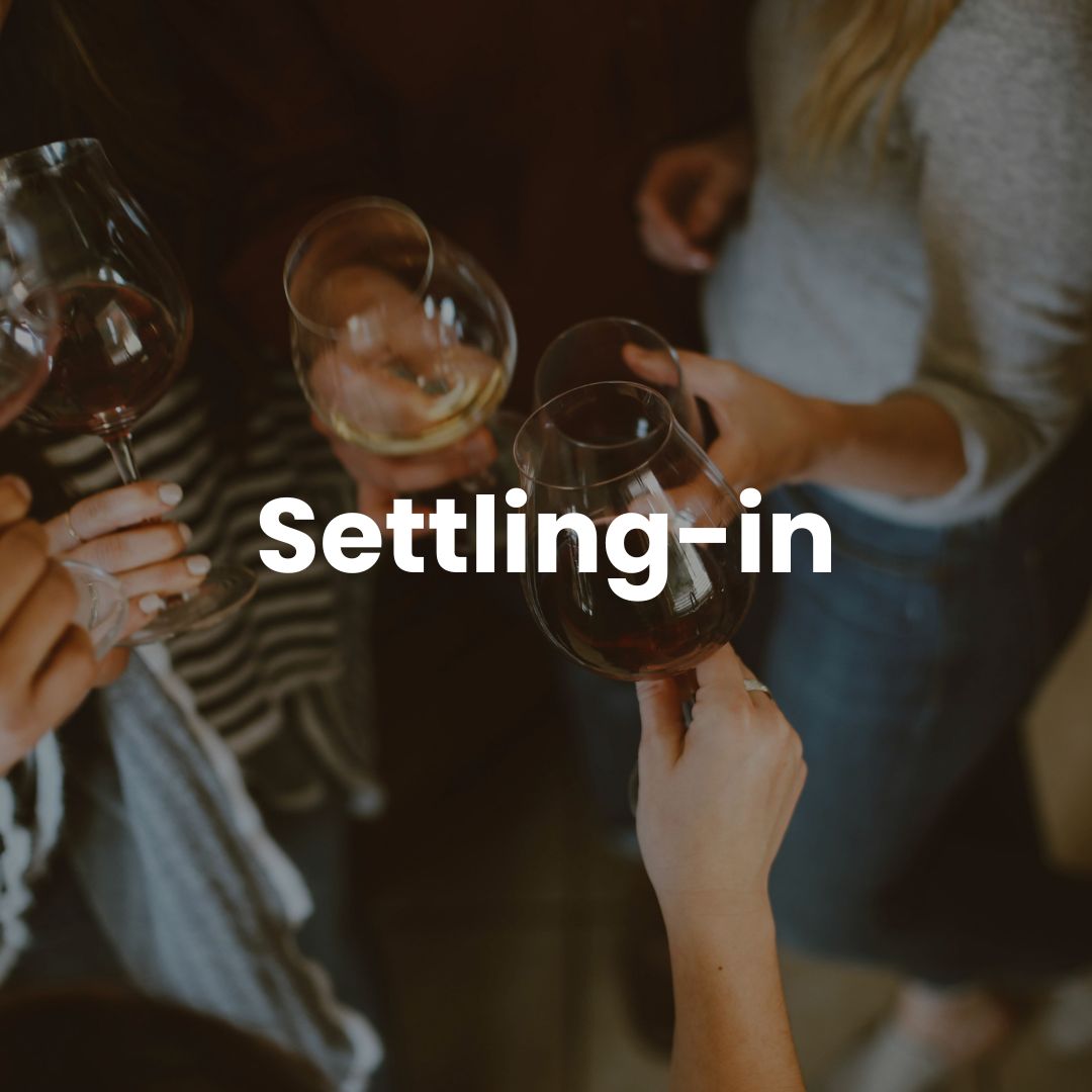 Settling in